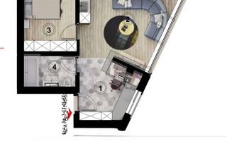 APARTAMENT DE VANZARE 2 CAMERE SOPOR VIEW SUPERB - Poză 2