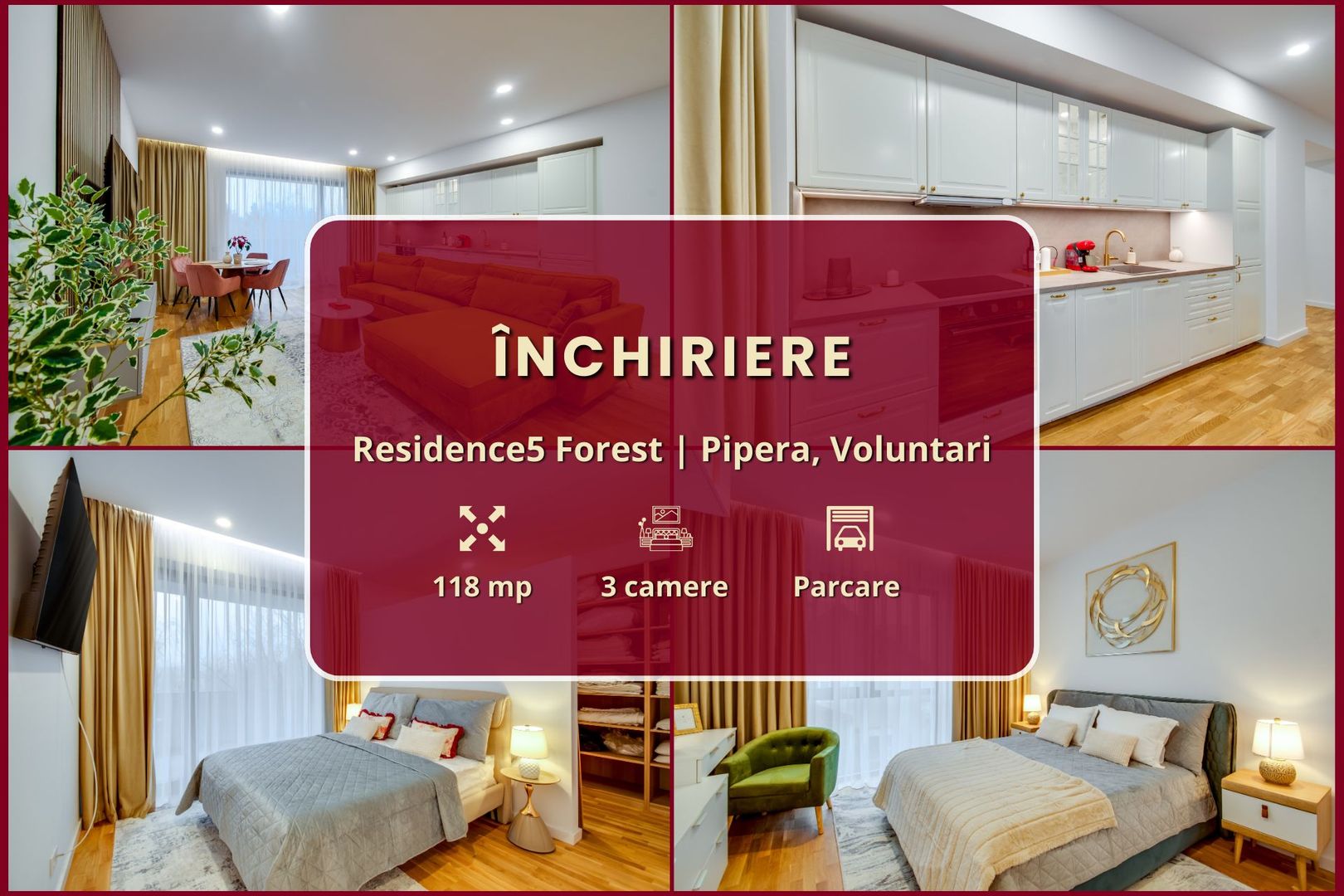 0% Comision - Prima inchiriere - Complex Premium - Residence5 Forest - Poză 2