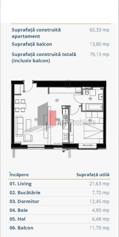 Apartament 2 camere INCHIRIERE - Poză 6