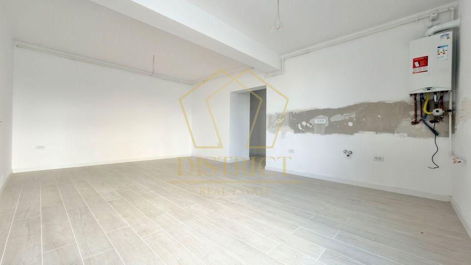 Apartament cu 2 camere, 54 mp utili la parter finalizat la asfalt in Giroc. - Poză 3