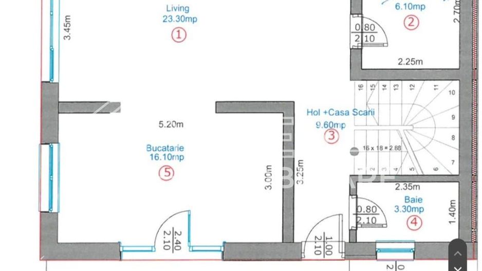 Casa Moderna Tip Duplex in Selimbar, zona Triajului - Schiță 11