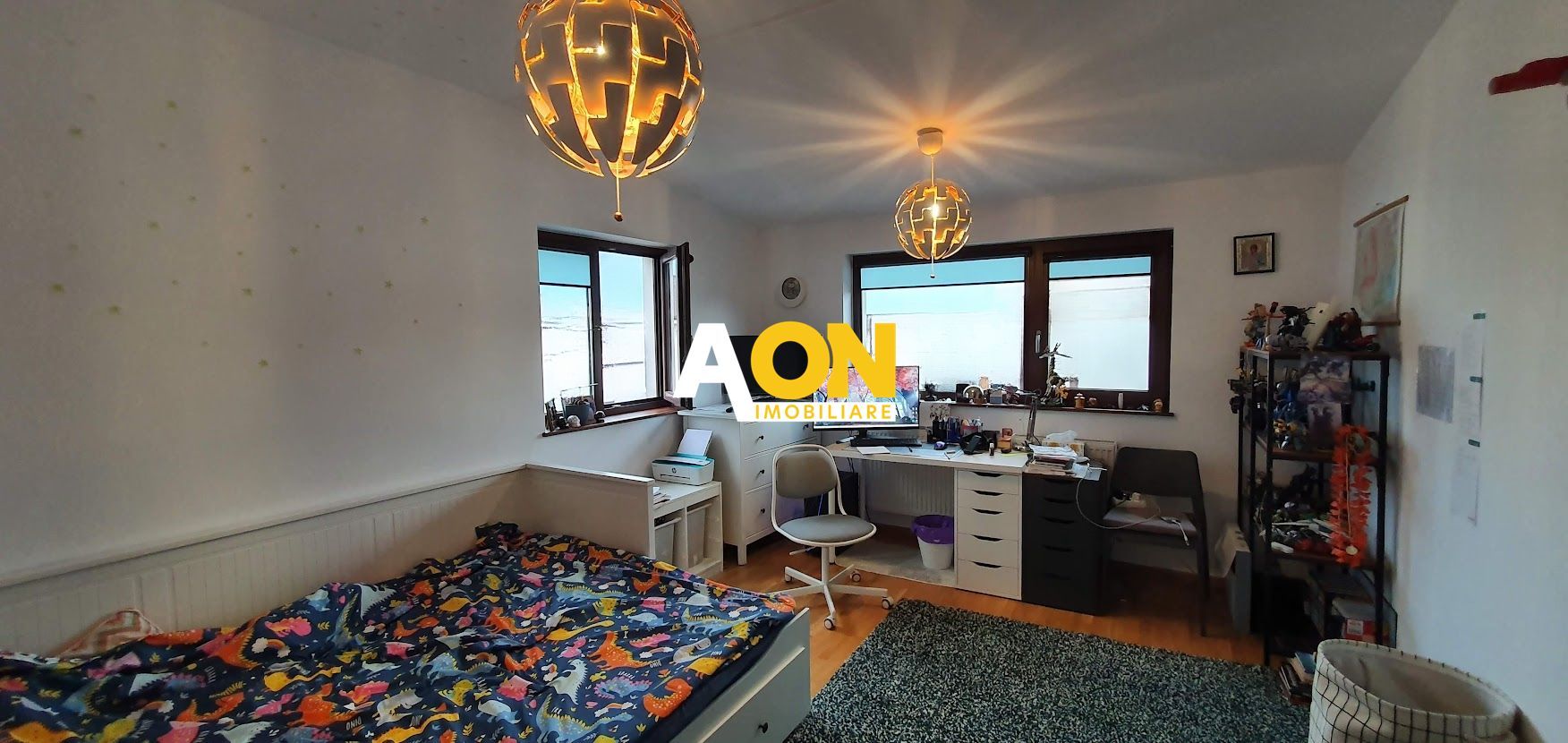 1/2 Duplex mobilat, utilat, cu garaj, D+P+1E, 397 mp teren, Cetate - Poză 14