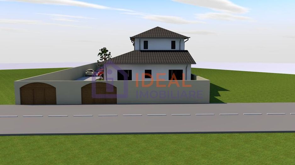 Casa Individuala cu 4 camere si 380 mp curte, in Cristian - Poză 1