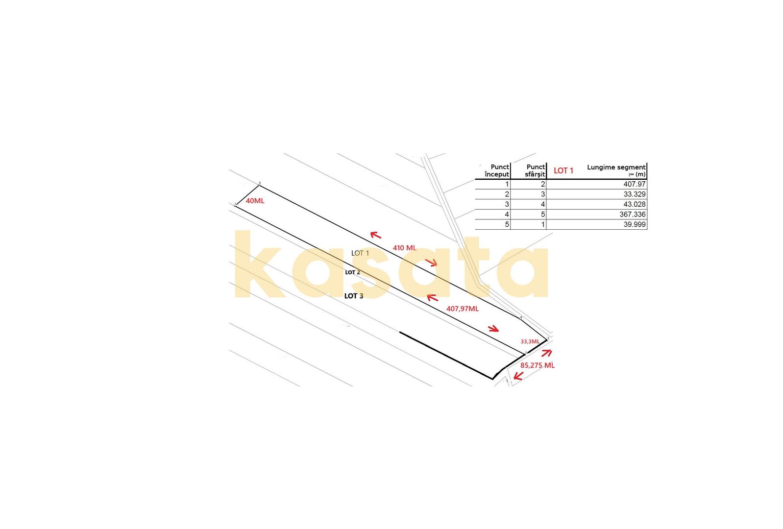TEREN DE VÂNZARE – STRADA MILANO, BUFTEA, APROAPE DE A0 - Poză 4
