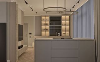 Penthouse cu trei camere, cartier Gheorgheni, Iulius Mall. - Poză 2