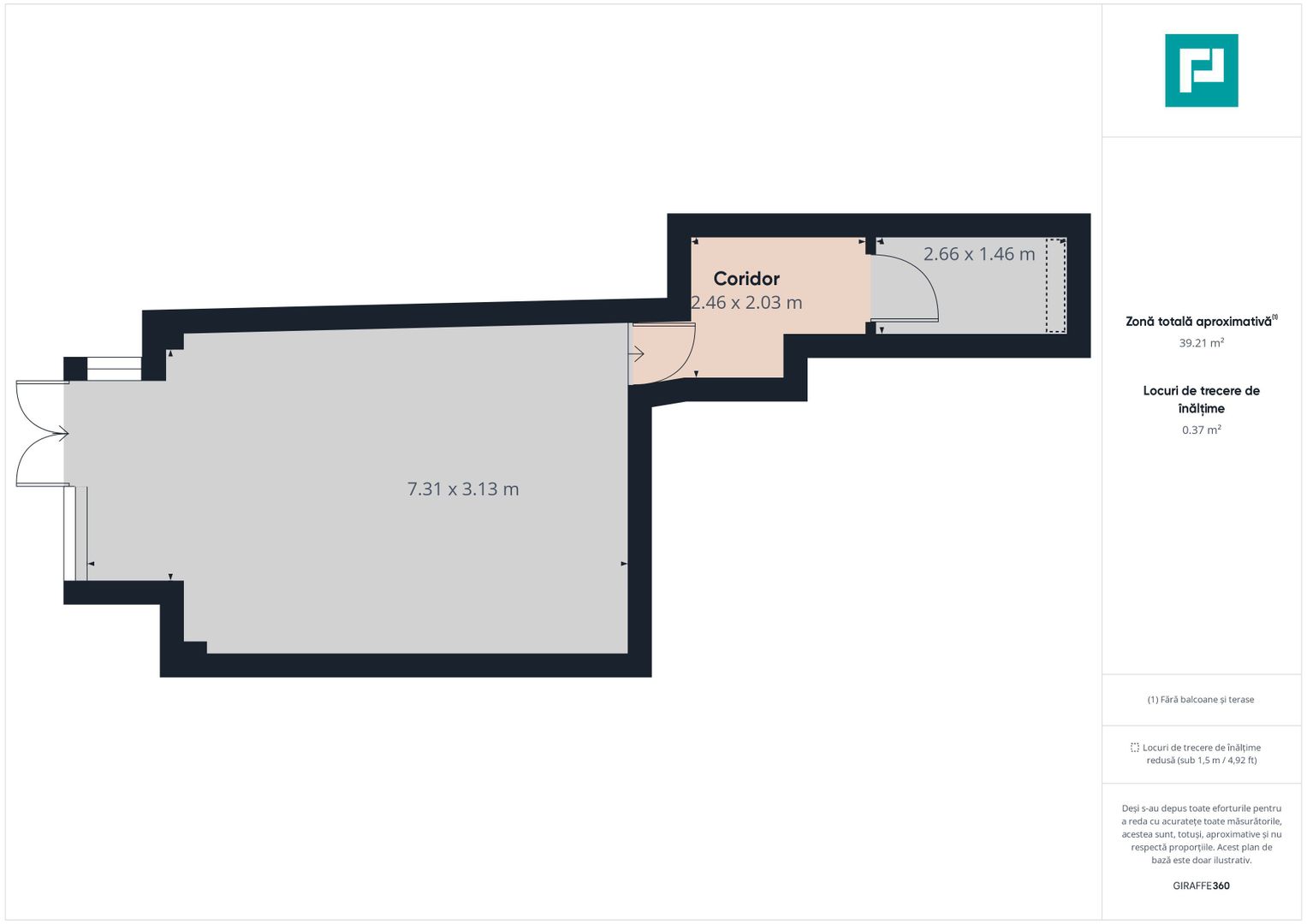 Spațiu comercial 39 mp pe Bulevardul Revoluției - Poză 2