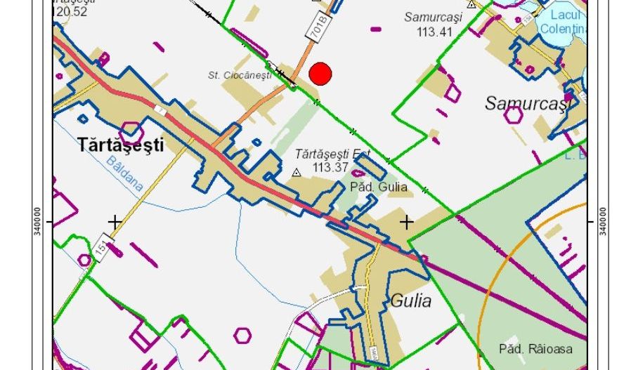 Teren 25 ha de vanzare | Ciocanesti | Dambovita | Crevedia - Poză 1