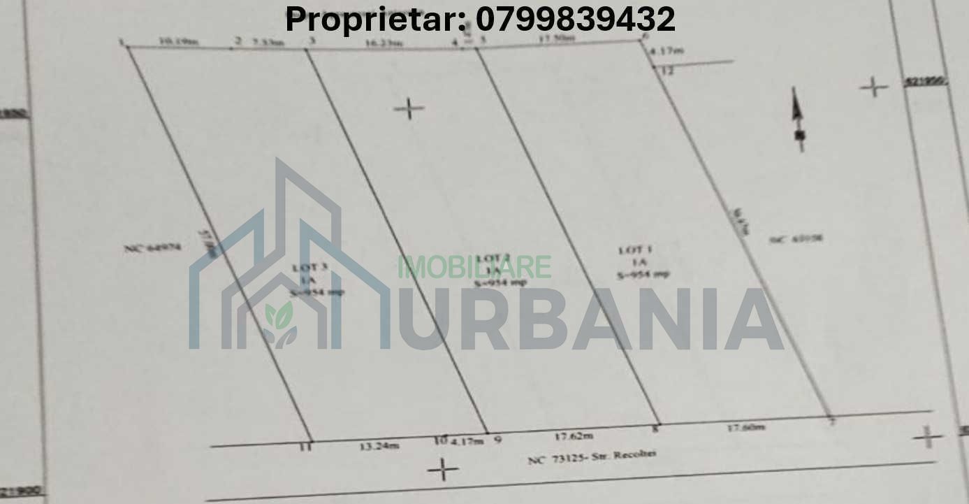 # - Teren intravilan 954 mp – Dumbrava, Iasi. - Poză 4