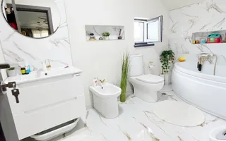 Casa moderna la cheie cu teren 485 mp Stefanesti - Poză 24
