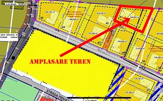 Teren intravilan  841 mp de vânzare pe strada Caișilor, Oradea - Poză 1