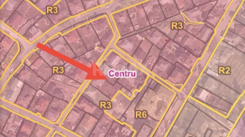 De vânzare teren pentru construcții 4,44 ari cu construcție comercială 123,6 m.p. PUZ zona R3. - Poză 4