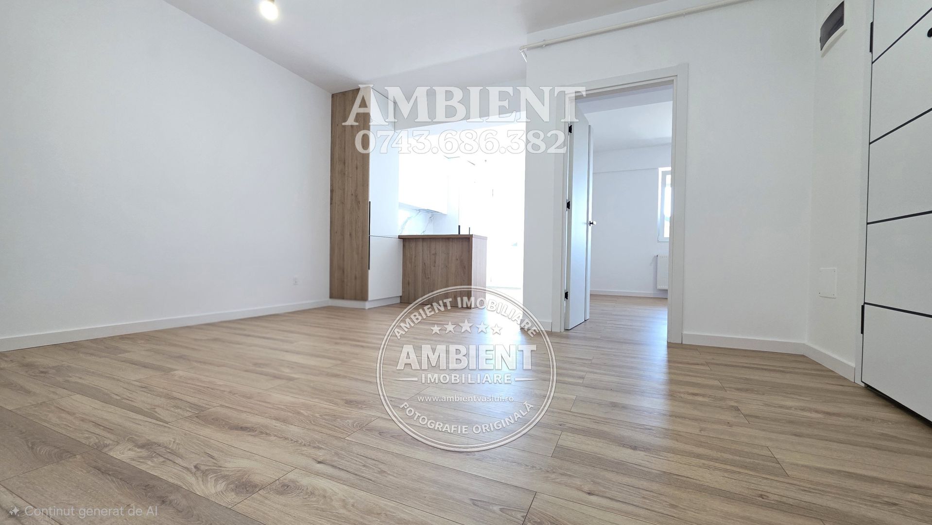 APARTAMENT cu 2 camere, 53 mp, ETAJ 1, MOBILAT și UTILAT, Complex LOGICENT; - Poză 14