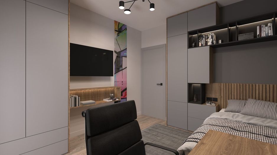 Apartament de lux cu 3 camere, parcare și terasă - Poză 14