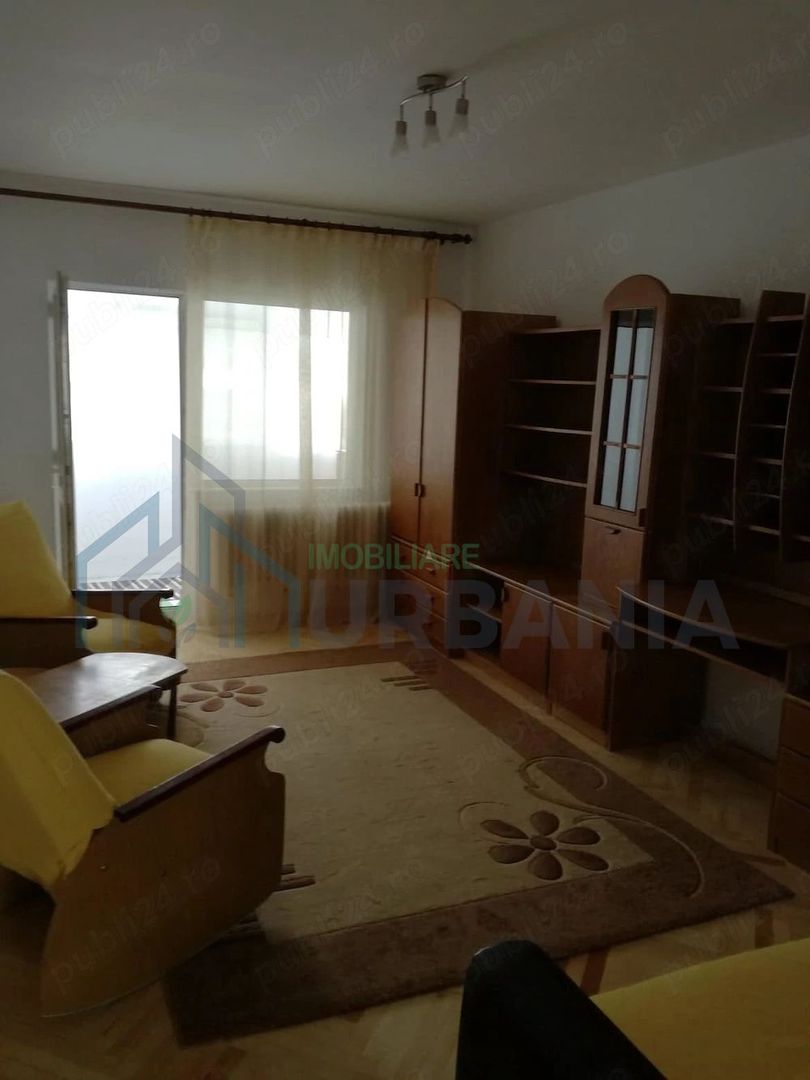 Apartament 3 camere decomandat, Podu Roș, Iași - Mobilat, utilat, centrală termică - Poză 4