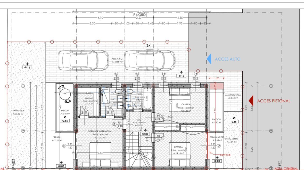 Duplex ultrafinisat | 2 locuri de parcare | Zona Str Tineretului - Poză 13