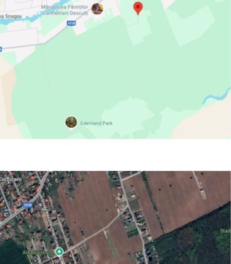 Lot 800 mp teren Ciofliceni Snagov - Poză 2