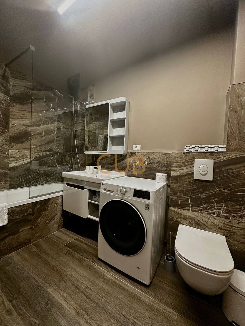 Ap2cam mobilat+utilat |Design DEOSEBIT,bloc NOU,parcare| zona Centrala - Poză 10