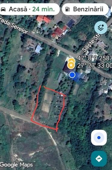 Teren intravilan de vanzare, Vorovesti, comuna Miroslava - Poză 2