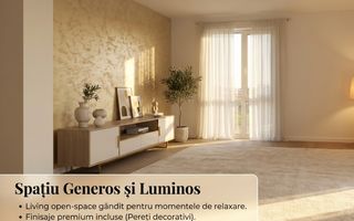 Apartament 2 Camere în Moșnița – Bloc Nou 2025 | Etaj 1 - Comision 0% - Poză 2