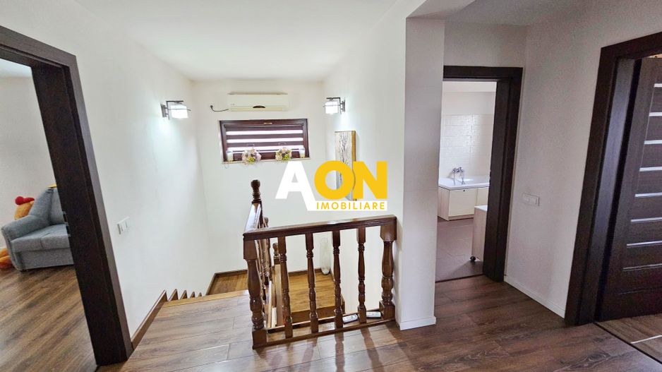 Casa 4 camere, mobilata, utilata, 500 mp teren, asfalt, Alba-Micesti - Poză 17