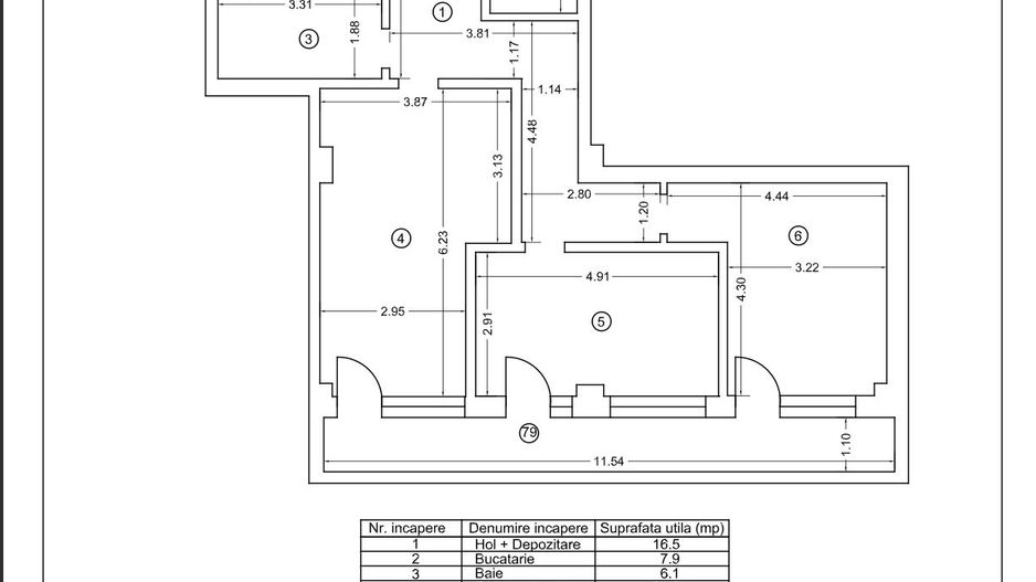 Tomis Nord/Carrefour - Vanzare apartament cu 3 camere, bloc nou. - Poză 24