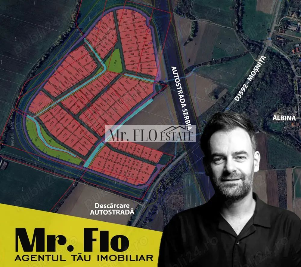 Teren Parcele Industriale Mosnita Noua - Poză 2