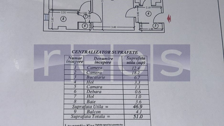 APARTAMENT-2 camere renovat-Sector 3-Bucuresti - Poză 8