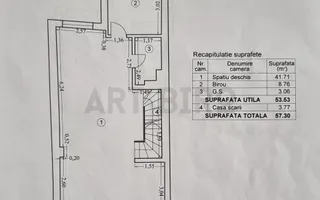 Zero comision, 308mp birou creativ Arcul de Triumf, mobilat si echipat - Schiță 28
