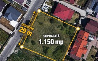 Teren intravilan Gavana Platou - 1150 mp, deschidere 29 m, Regim P+3+M - Poză 3