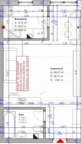 Apartament 1 camera | Zona Sesul de sus | 40mp - Poză 7