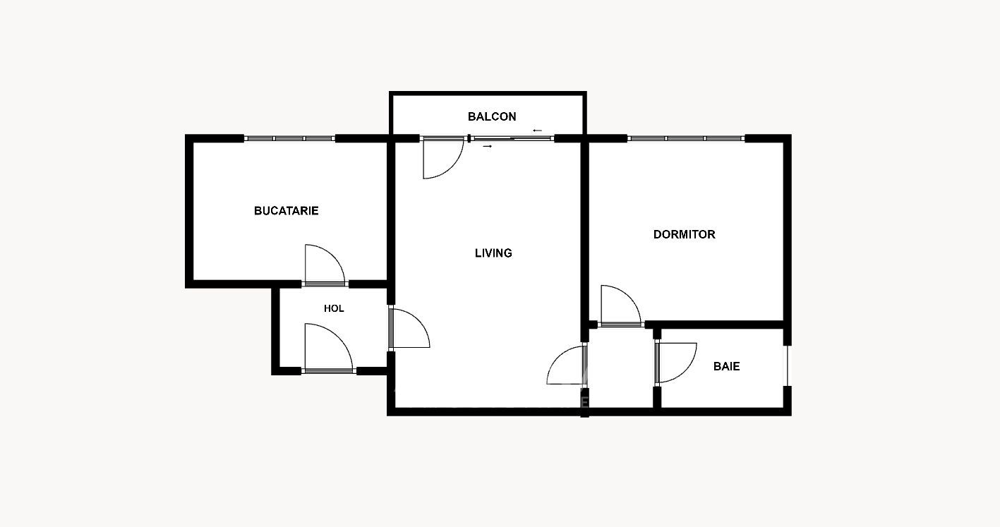 Apartament 2 camere | 47mp | finisat | Gheorgheni | zona Albac, Hermes - Poză 6