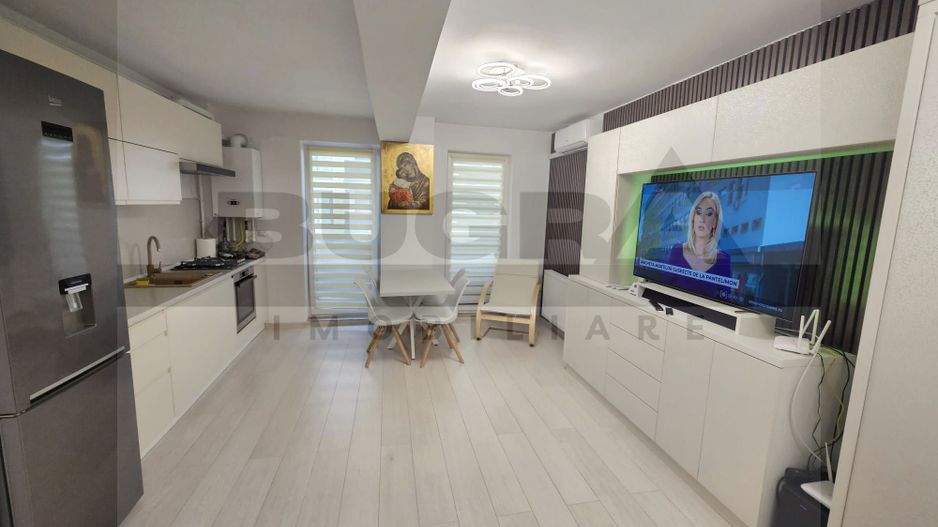 Apartament 2 camere, 42 mp, etaj intermediar, bloc nou, zona Lombului - Poză 4