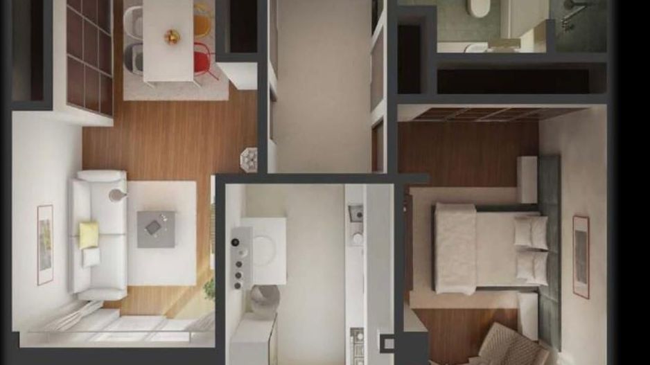 Apartament 2 Camere 59mp, Iulius Mall - Poză 1