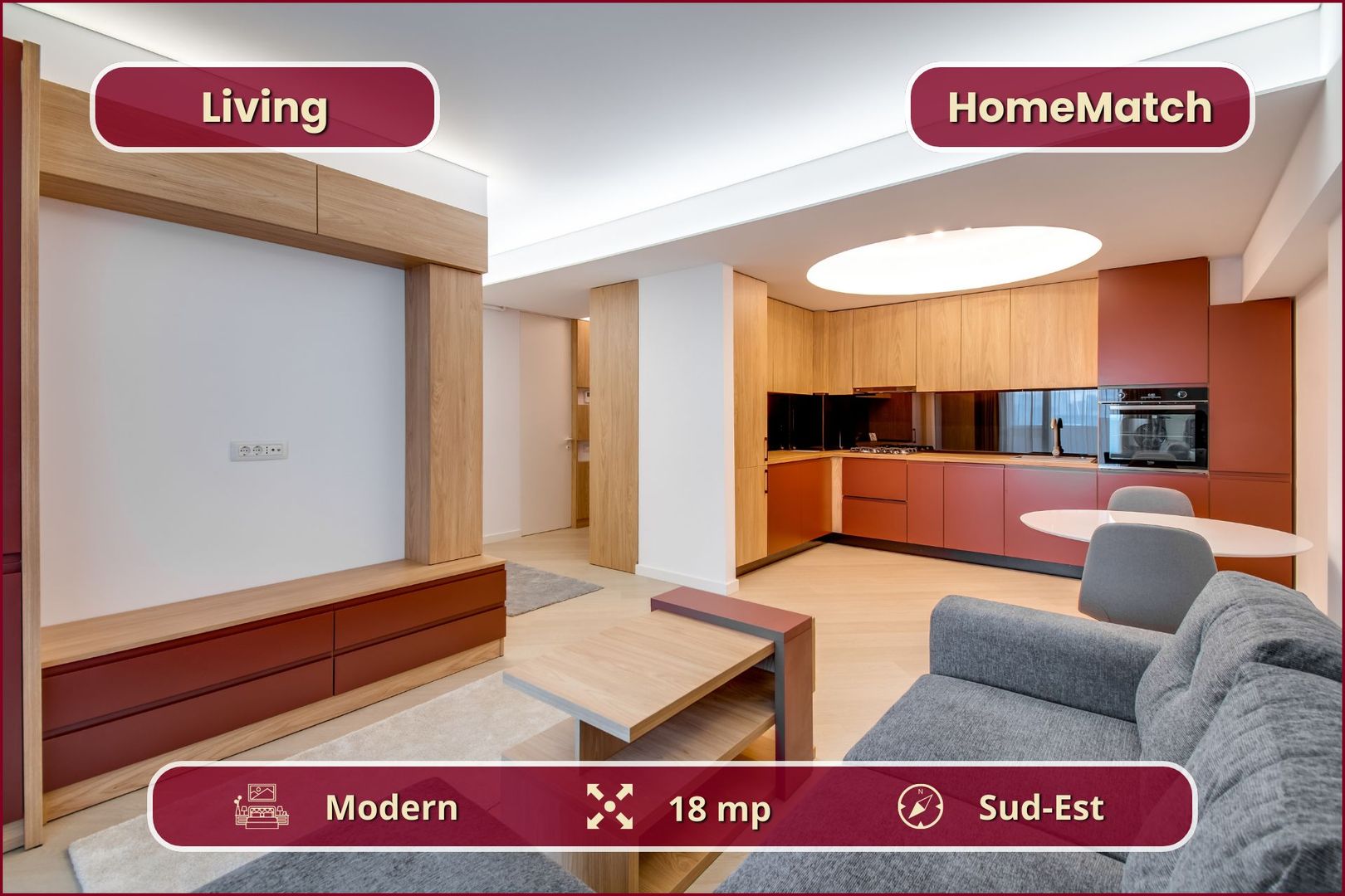 Cortina North || 3 camere || Prima închiriere || Comision 0% - Poză 3