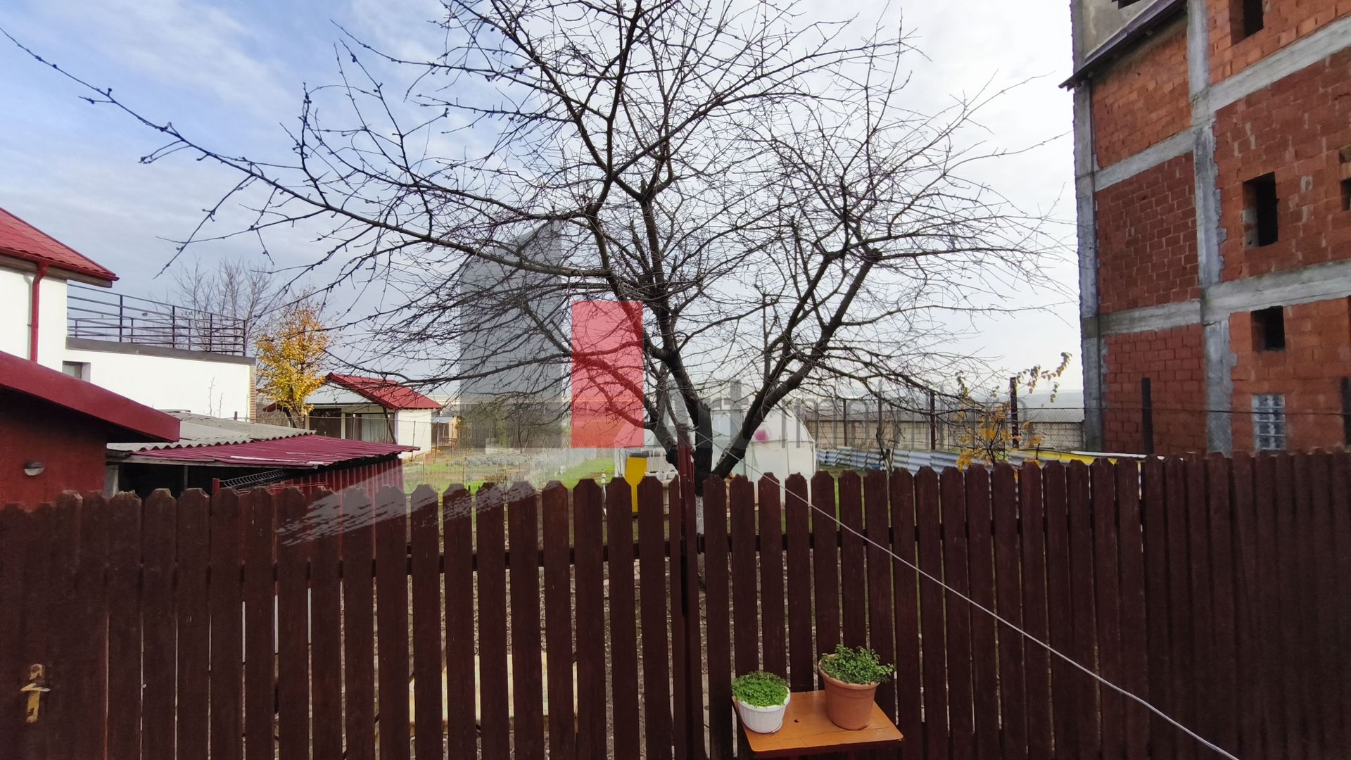 Casa curte cu teren 1600 mp Manolache - Poză 17