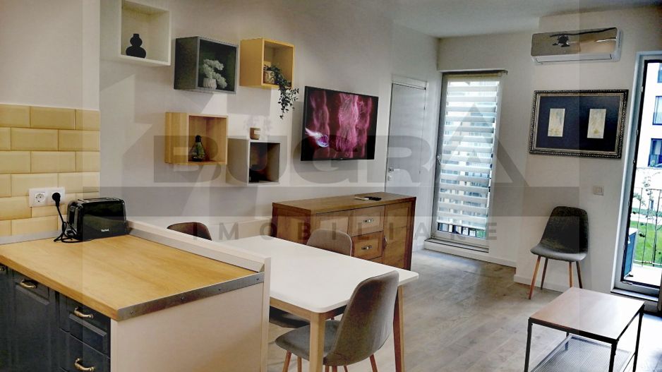 Apartament de 2 camere, modern, 50mp, parcare, zona The Office - Poză 2