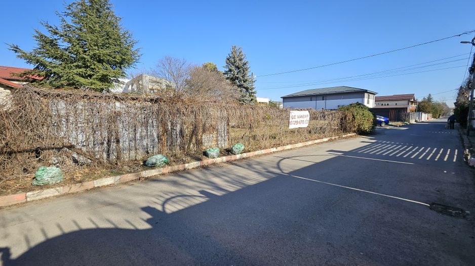Teren intravilan 300mp, dubla deschidere, str Drumul Negru, Pipera - Poză 3