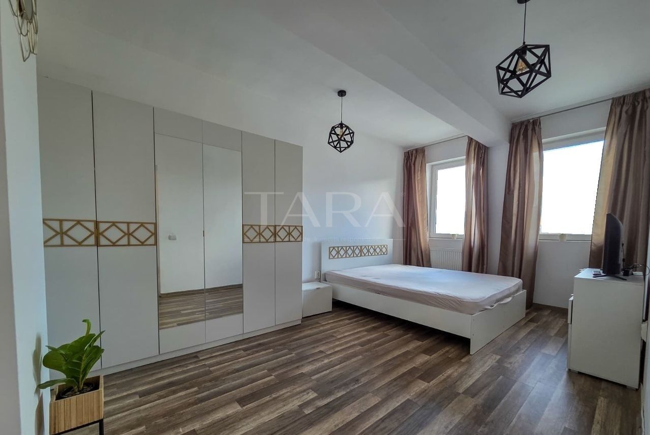 Apartament cu 2 camere utilat și mobilat, Florești, cartier Terra. - Poză 5