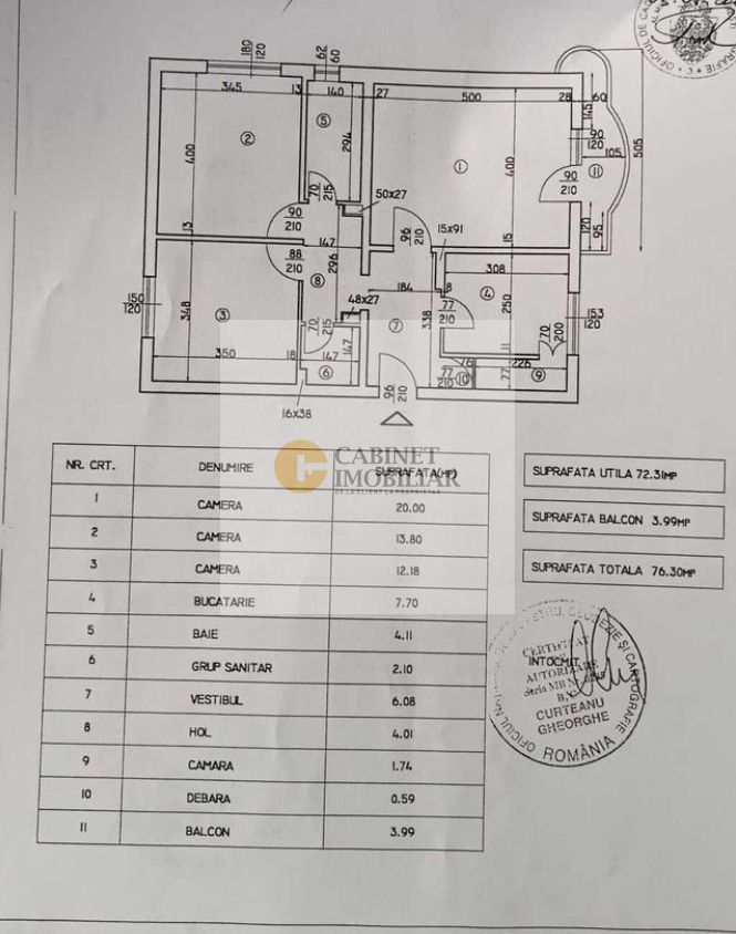 Unirii I 3 camere- decomandat I Etaj 2 I 1991 - Poză 36