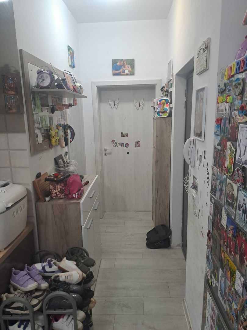 Vând apartament in comuna Giroc 2 camere living cu bucătarie si dormitor suprafata 43mp - Poză 3