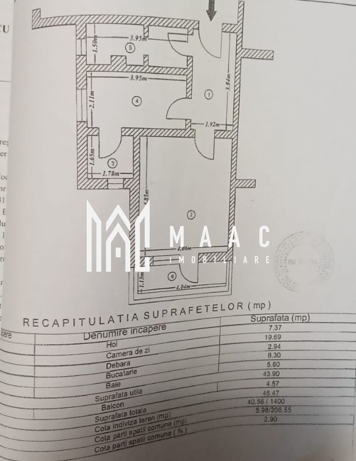 Garsonieră spațioasă de vanzare | centrala proprie | vedere superba. - Poză 2