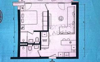 Apartament 2 camere+terasa spatioasa*Vogh Olimp* (la 5 minute de plaja) - Schiță 25