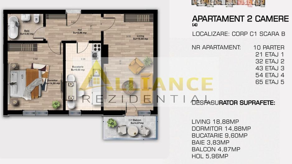 Apartamente noi la 3 minute de statia de metrou Berceni - Poză 10