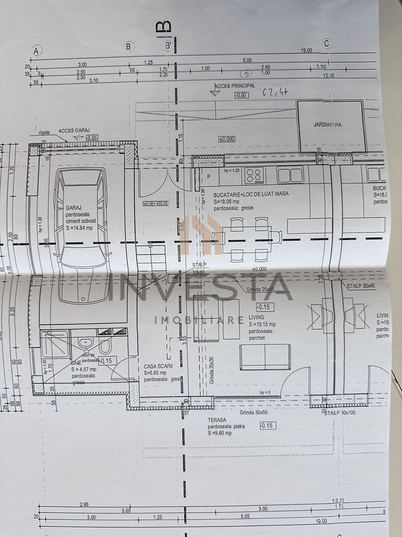Duplex finisat la cheie! Zona Grand Hotel Italia! Retras de la strada! - Schiță 14