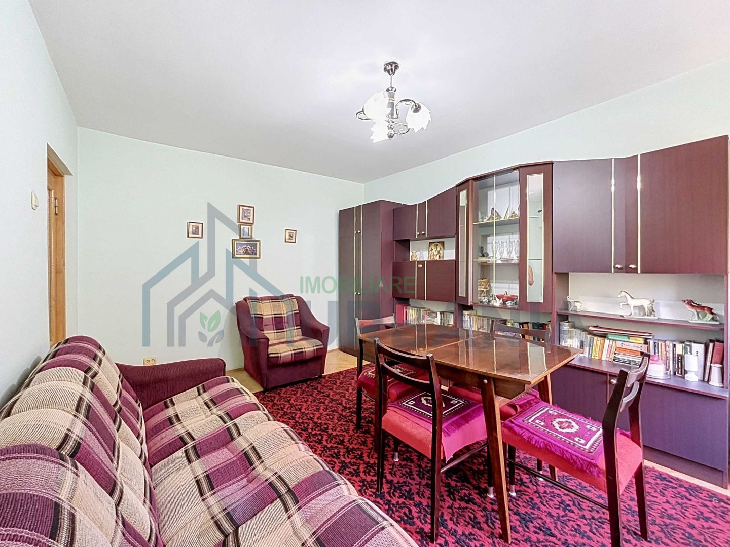 Apartament decomandat 2 camere, Oancea, Iași | 50 mp + loggie 5 mp | Centrală, AC, boxă - Poză 2
