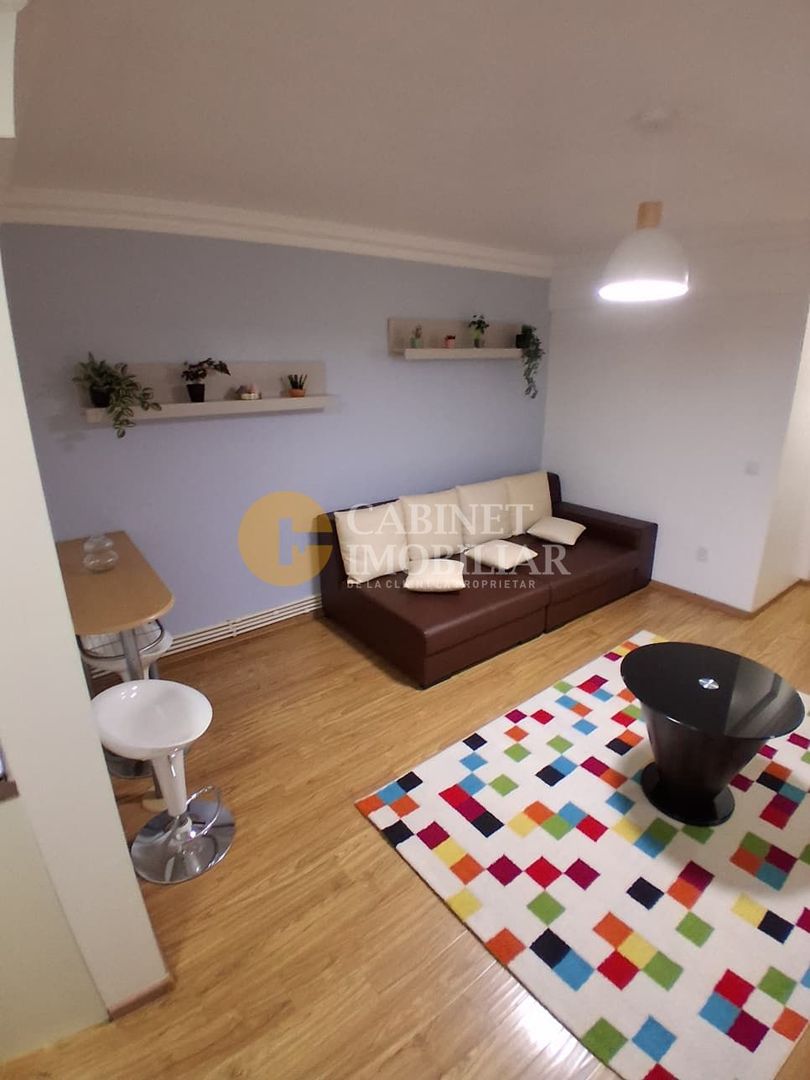 TUDOR VLADIMIRESCU - BLOC NOU INTABULAT - 2 CAMERE - MOBILAT SI UTILAT - Poză 1