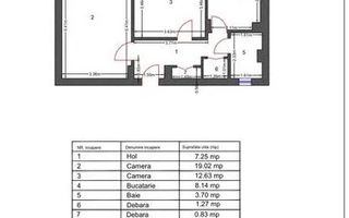 Cel mai spatios apartament de 2 camere din zona - Poză 11