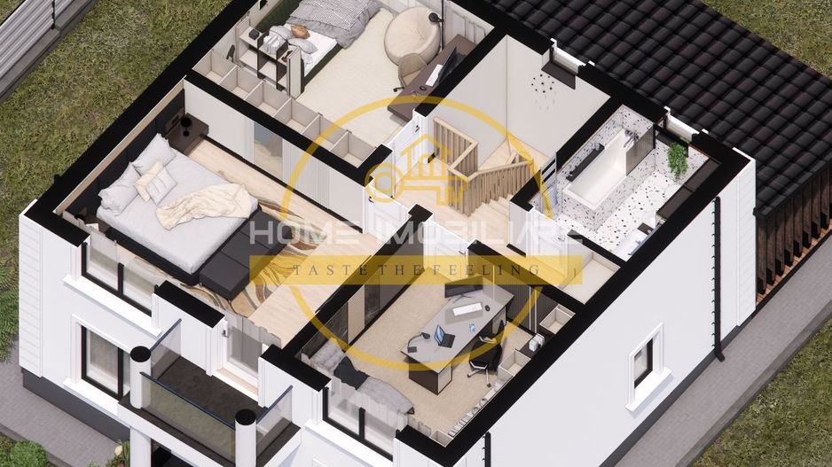 Casa Individuala PREMIUM la Doar 7 Minute de LIDL Frumoasa - Poză 9