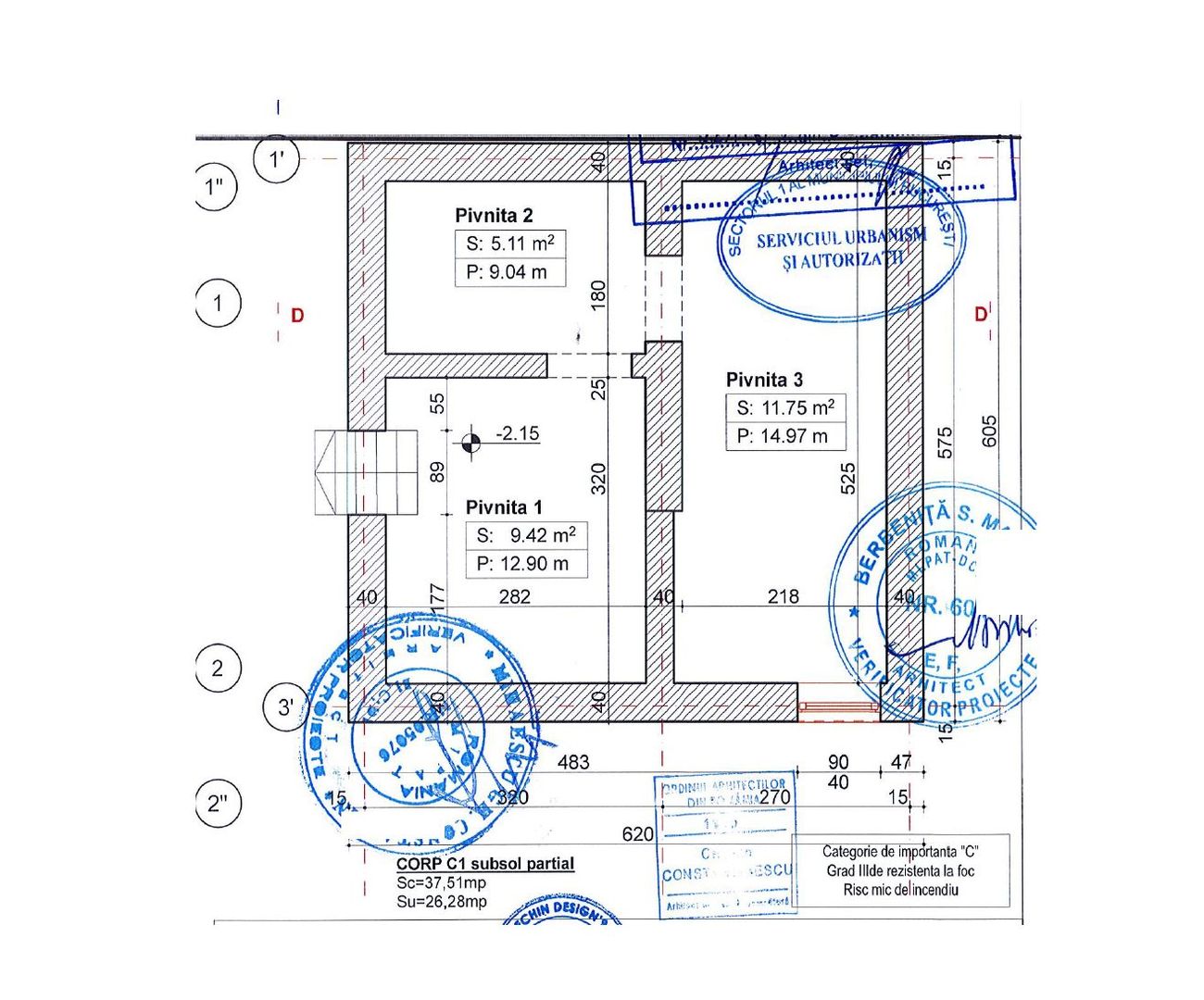 Vanzare Vila S+P+1 - Grivita - Caraiman - Schiță 25
