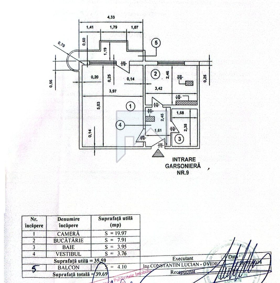 Vanzare Garsoniera str. Motoc - Sebastian - Poză 15